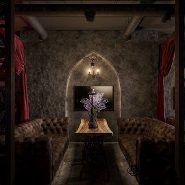 Дизайн интерьера кальянной Hookah Place | Портфолио